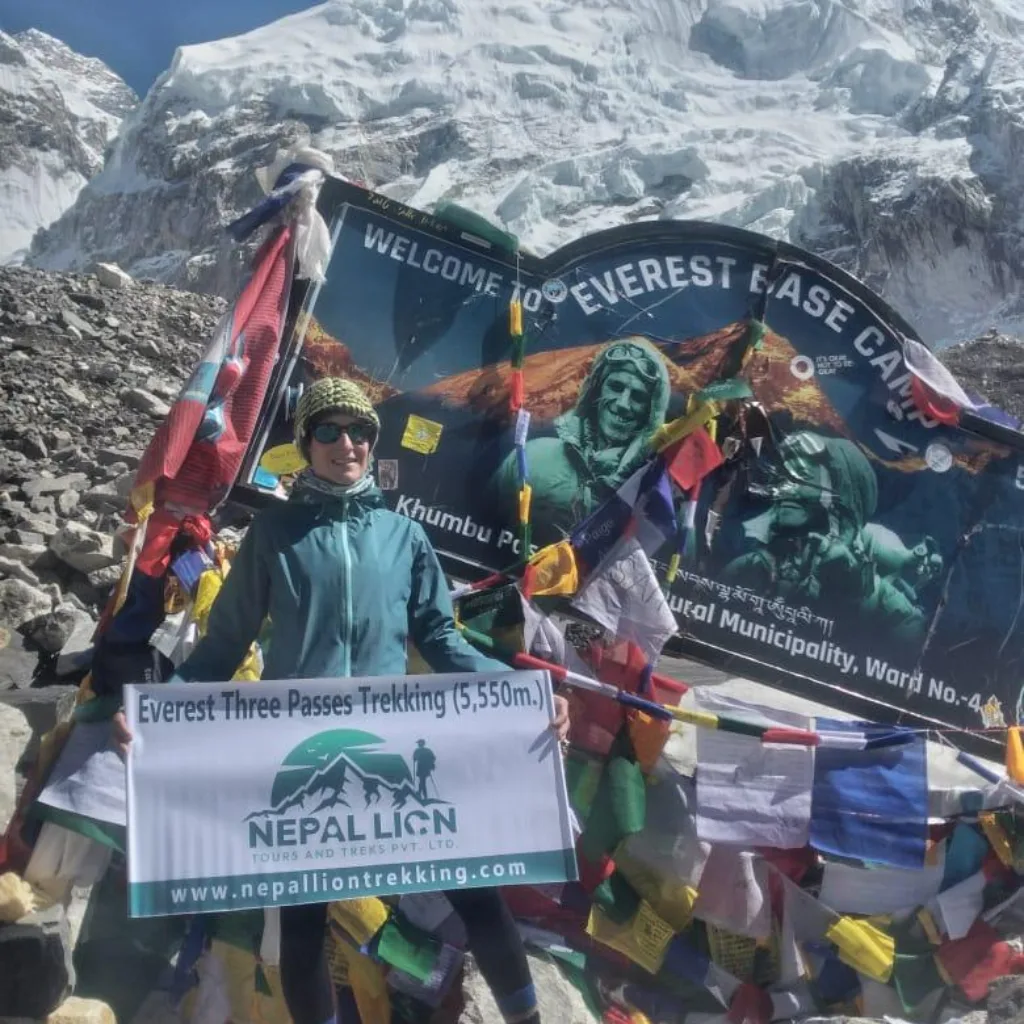 Everest Basecamp Three Passes Trek 