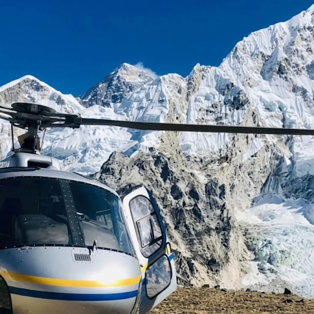 Everest Basecamp Trek with helicopter return